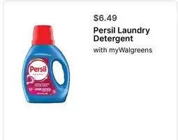 Walgreens Persil Laundry Detergent offer
