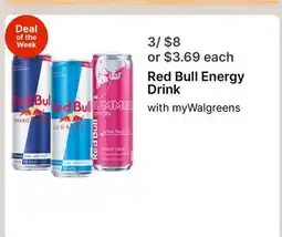 Walgreens Red Bull Energy Drink offer