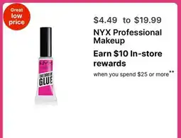 Walgreens NYX Professional Makeup offer