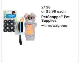 Walgreens PetShoppe Pet Supplies offer