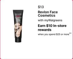 Walgreens Revlon Face Cosmetics offer