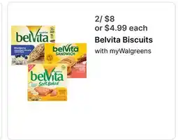 Walgreens Belvita Biscuits offer