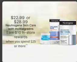 Walgreens Neutrogena Skin Care offer