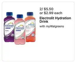 Walgreens Electrolit Hydration Drink offer