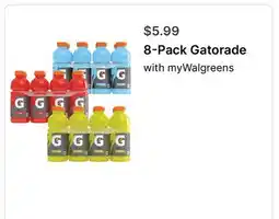 Walgreens 8-Pack Gatorade offer