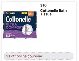 Walgreens Cottonelle Bath Tissue offer