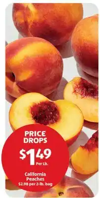 Aldi California Peaches offer