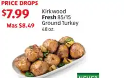 Aldi Kirkwood Fresh 85/15 Ground Turkey offer