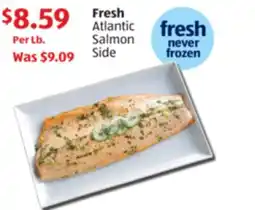Aldi Fresh Atlantic Salmon Side offer