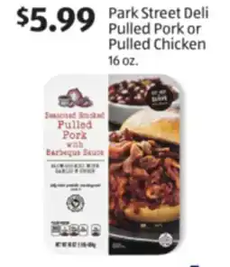 Aldi Park Street Deli Pulled Pork or Pulled Chicken offer