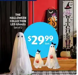 Aldi THE HALLOWEEN COLLECTION LED Ghosts offer