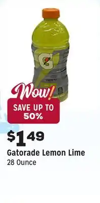 Grocery Outlet Lemon Lime offer