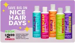 Grocery Outlet SashaPure Clean Vegan Haircare, Shampoo or Conditioner offer