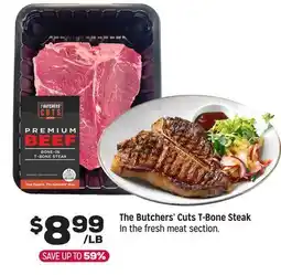 Grocery Outlet The Butchers' Cuts T-Bone Steak offer