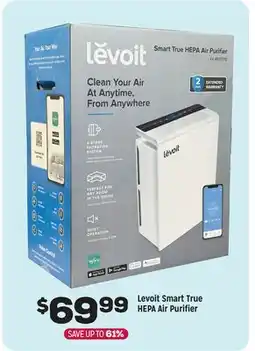 Grocery Outlet Levoit Smart True HEPA Air Purifier offer