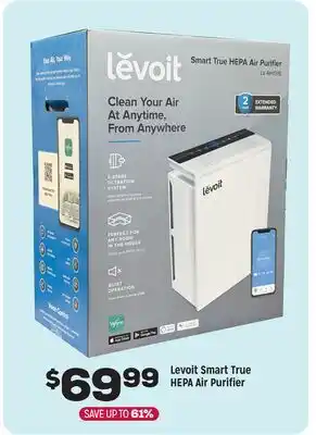 Grocery Outlet Levoit Smart True HEPA Air Purifier offer