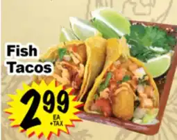 Superior Grocers Fish Tacos offer