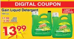 Superior Grocers Gain Liquid Detergent offer