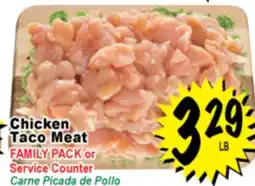 Superior Grocers Chicken Taco Meat offer