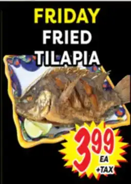 Superior Grocers FRIED TILAPIA offer
