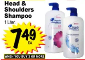 Superior Grocers Head & Shoulders Shampoo offer