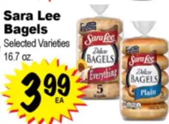 Superior Grocers Sara Lee Bagels offer