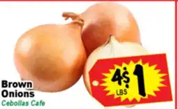 Superior Grocers Brown Onions offer
