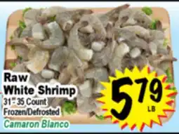 Superior Grocers Raw White Shrimp offer