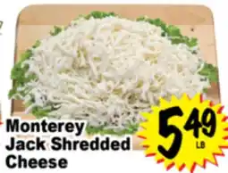 Superior Grocers Monterey Jack Shredded Cheese offer