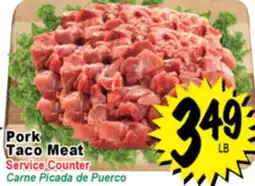Superior Grocers Pork Taco Meat offer