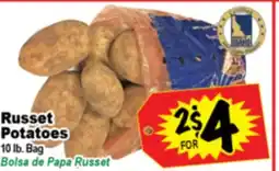 Superior Grocers Russet Potatoes offer