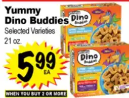 Superior Grocers Yummy Dino Buddies offer