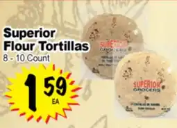 Superior Grocers Superior Flour Tortillas offer