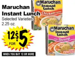Superior Grocers Maruchan Instant Lunch Instant offer