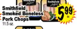 Superior Grocers Smithfield Smoked Boneless Pork Chops offer