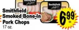 Superior Grocers Smithfield Smoked Bone-In Pork Chops offer