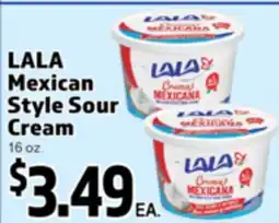 Superior Grocers LALA Mexican Style Sour Cream offer