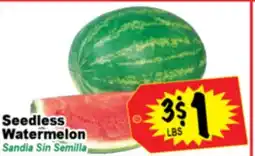 Superior Grocers Seedless Watermelon offer