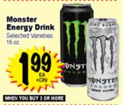 Superior Grocers Monster Energy Drink offer
