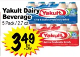 Superior Grocers Yakult Dairy Beverage offer