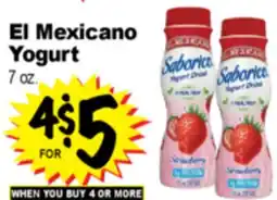 Superior Grocers El Mexicano Yogurt offer