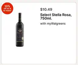 Walgreens Select Stella Rosa, 750ml offer