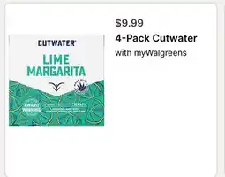 Walgreens 4-Pack Cutwater offer
