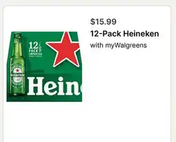 Walgreens 12-Pack Heineken offer