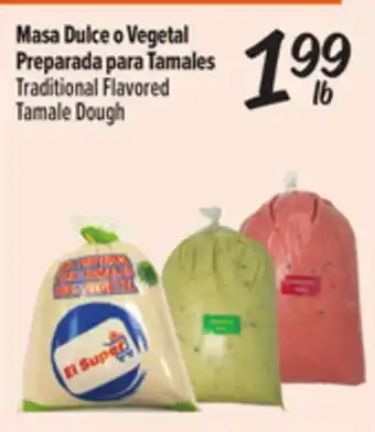 El Super Fresh Traditional Flavored Tamale Dough offer