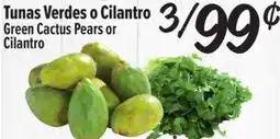 El Super Fresh Green Cactus Pears or Cilantro offer
