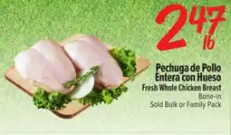 El Super Fresh Fresh Whole Chicken Breast Bone-in offer