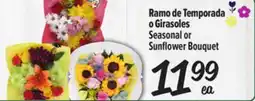 El Super Fresh Seasonal or Sunflower Bouquet offer