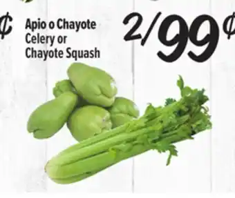 El Super Fresh Celery or Chayote Squash offer