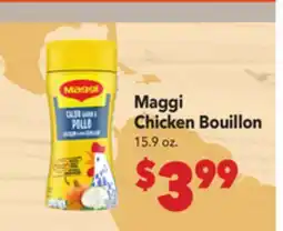 Vallarta Supermarkets Maggi Chicken Bouillon offer